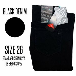Lularoe Black Skinny Denim -sz 26